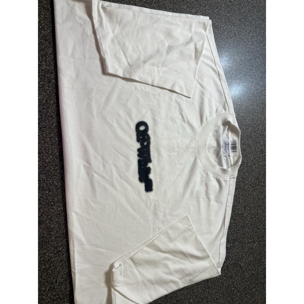 Off-White Oversized Black T-Shirt Size S